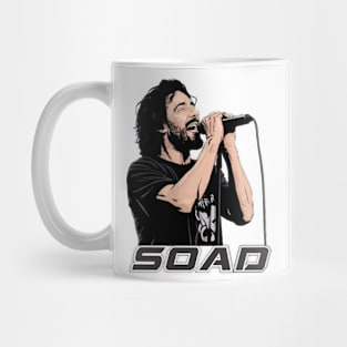 SERJ TANKIAN SYSTEM OF A DOWN BAND T-SHIRT Mug